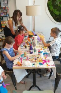 atelier créatif en cours au catufé activités val de marne